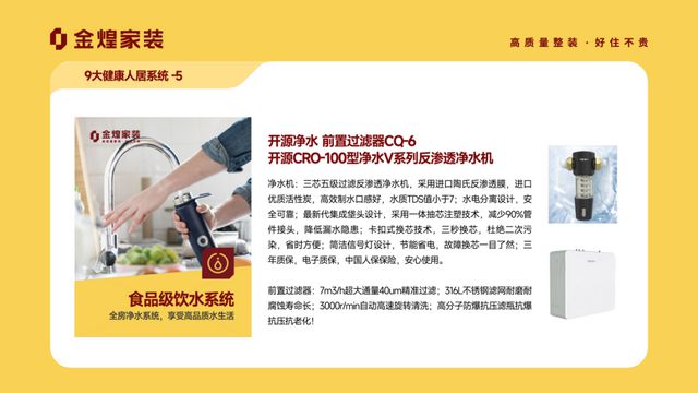 康人居系统赋能高品质住宅新时代AG真人娱乐网址金煌家装九大健(图12)